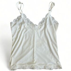 vintage white lace camisole